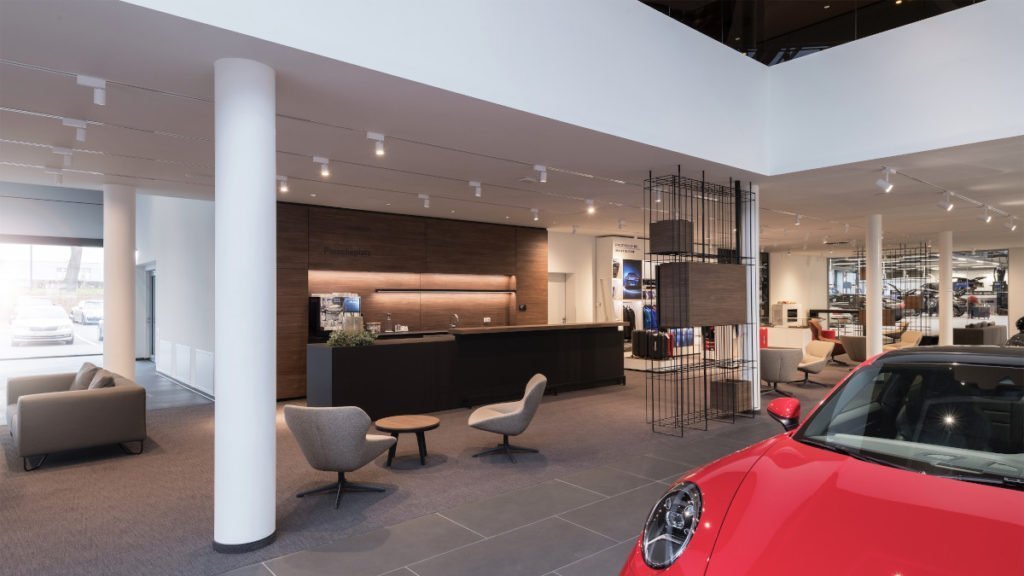 Das Retail-Konzept „Destination Porsche“ (Foto: Porsche AG)