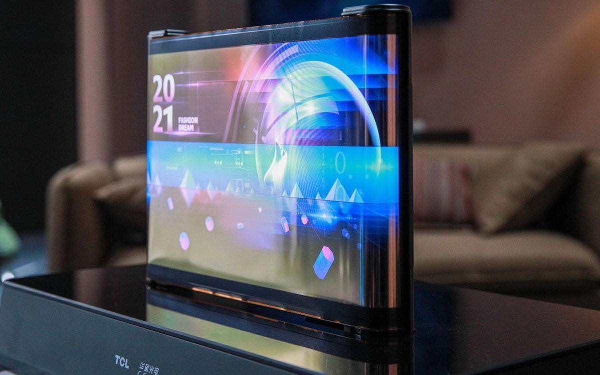 17-Zoll Printed OLED Scrolling Display von TCL CSOT (Foto: TCL)
