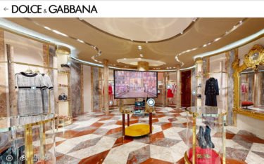 Dolce & Gabbana Boutique Paris Faubourg (Fot: Screenshot)