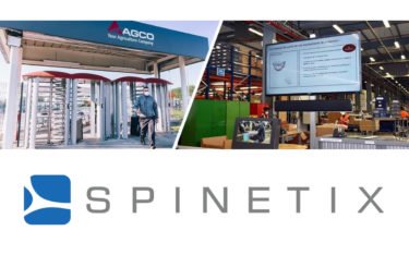 Agrartechnik-Hersteller AGCO setzt in seinem größten Europa-Standort in Frankreich auf Digital-Signage Lösungen von SpinetiX (Foto: SpinetiX/AGCO)