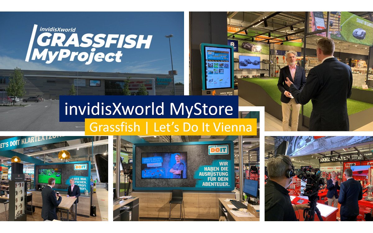 iXw MyStore mit Grassfish bei Let's Do It (Foto: invidis)