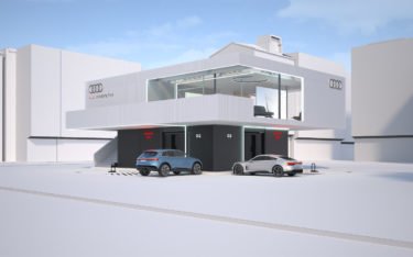 Audi Charging Hub - Tankstelle der Zukunft (Foto: Audi)