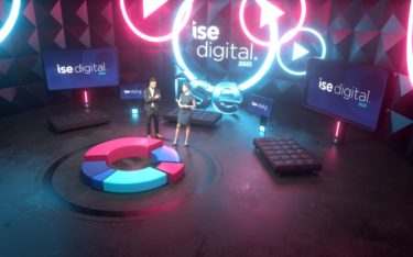 Das virtuelle ISE Digital Studio (Foto: ISE)
