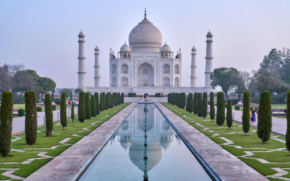 Die Ikone Indiens - Taj Mahal (Foto: Julian Yu / Unsplash)