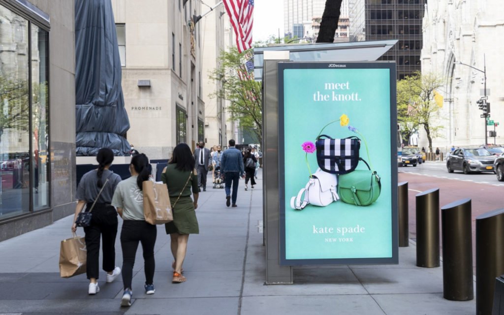 Luxus-Marken werben wieder auf DooH (Foto: JCDecaux)