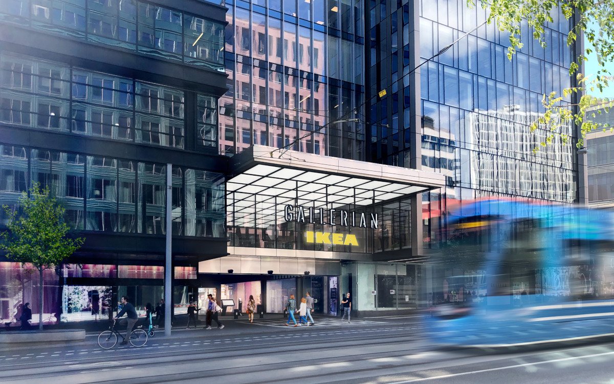 Neues Ikea Stadthaus-Konzept in Stockholm (Foto: BSK Arkitekter)