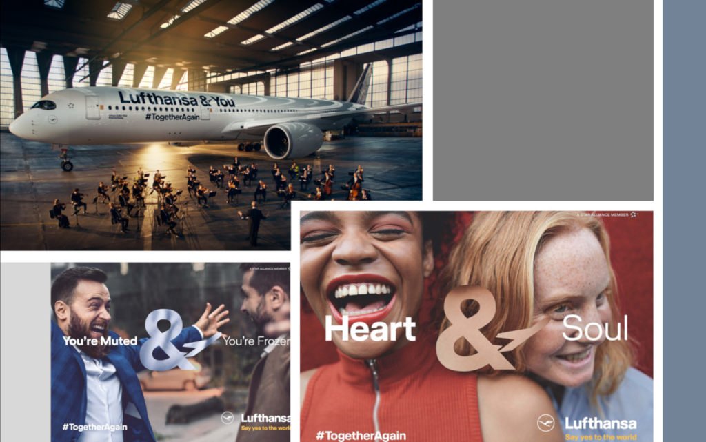 Lufthansa & You Kampagne auch auf OoH (Foto: Lufthansa)
