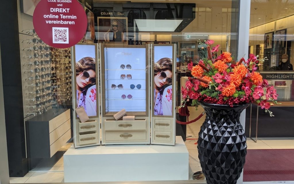 Luxusmarken suchen individuelle Displaylösungen - Chloe in Zürich (Foto: invidis)