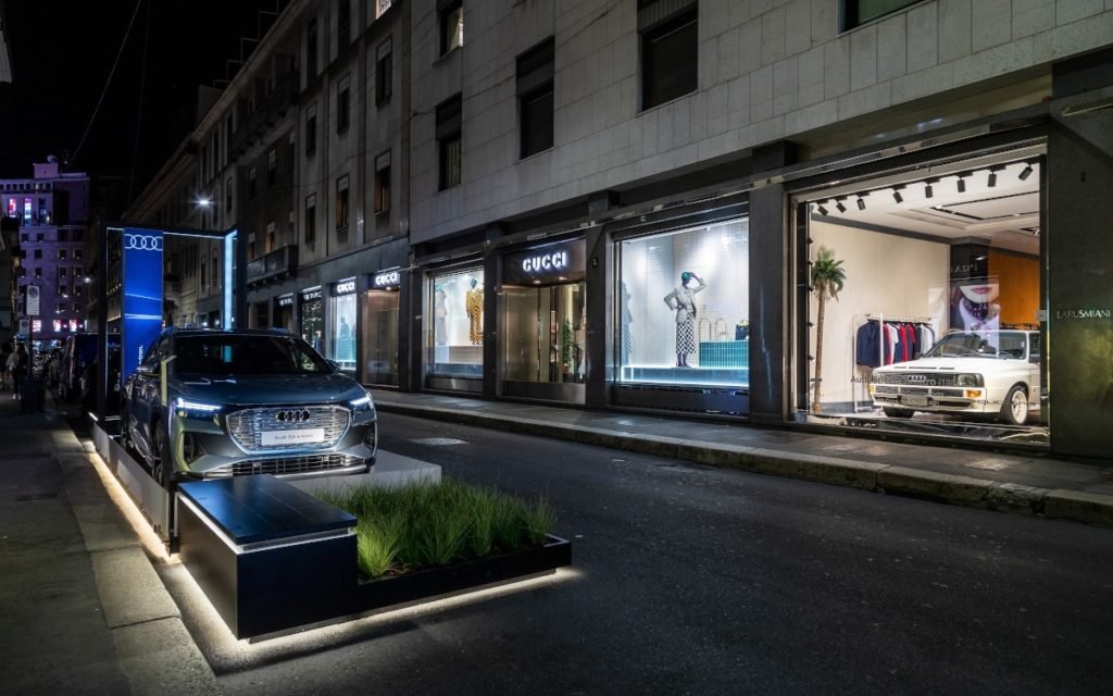 Audi City Lab auf der Milan Design Week 2021 (Foto: Audi)