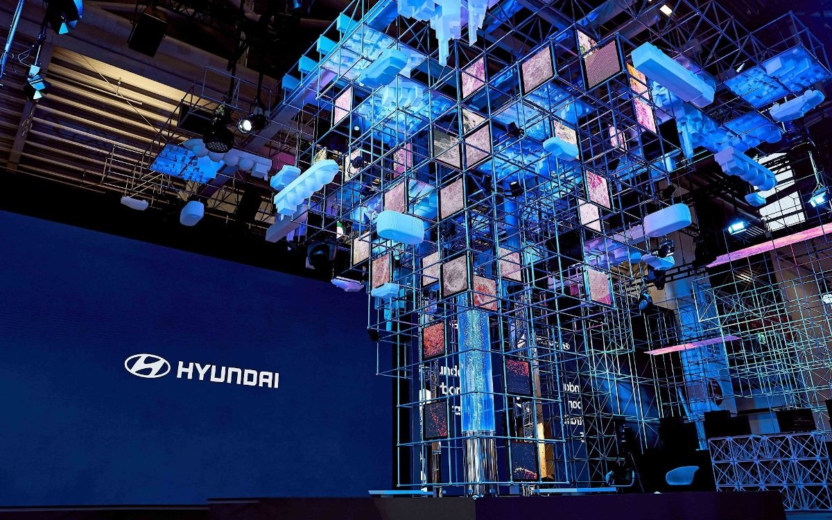 Hyundai Messestand auf der IAA Mobility 2021 (Foto: Hyundai)