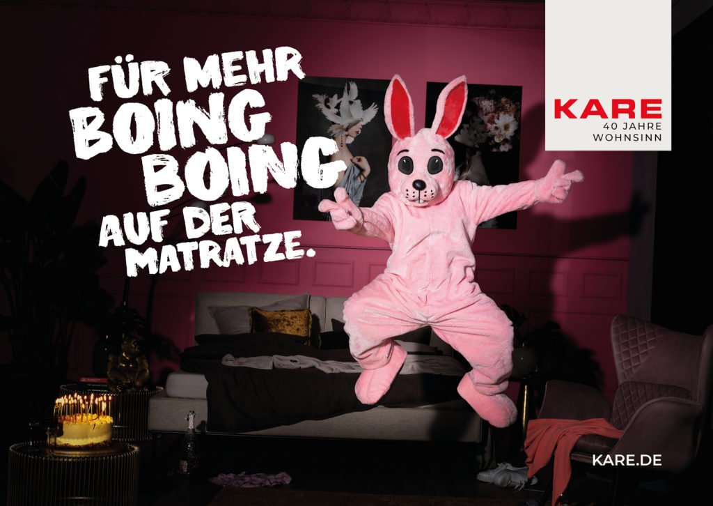 Motive der Kare-Kampagne von crossvertise. (Foto: kare.de)