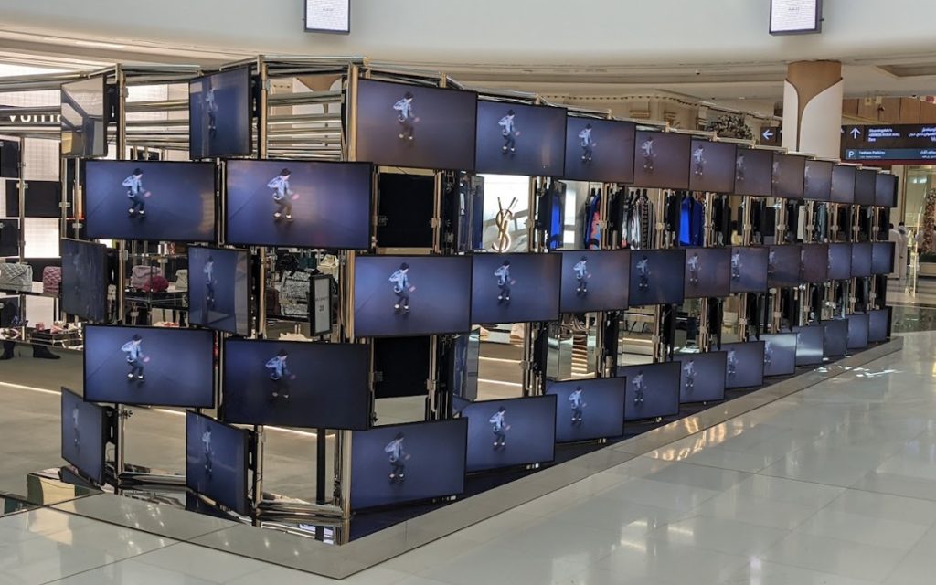 Saint Laurent Popup in Dubai Mall (Foto: invidis)