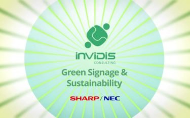 invidis Green Signage Award 2021 für Sharp NEC (Foto: invidis)