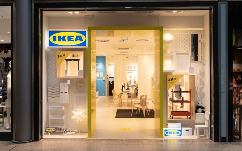 Ikea testet an zwei Standorten in Deutschland ein neues Pop-up-Ladenkonzept - hier in Wolfsburg. (Foto: Inter IKEA Systems B.V.)