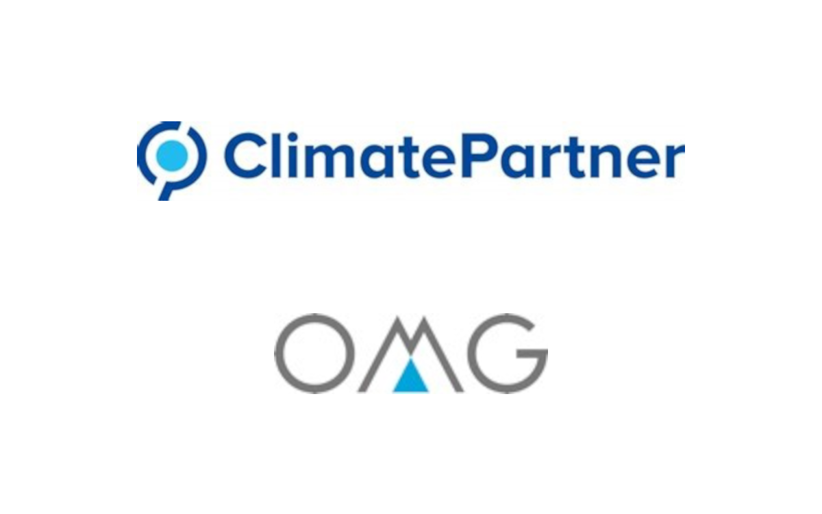 Die OMG geht mit Climateparnter eine strategische Partnerschaft ein. (Logos: ClimatePartner, OMG)