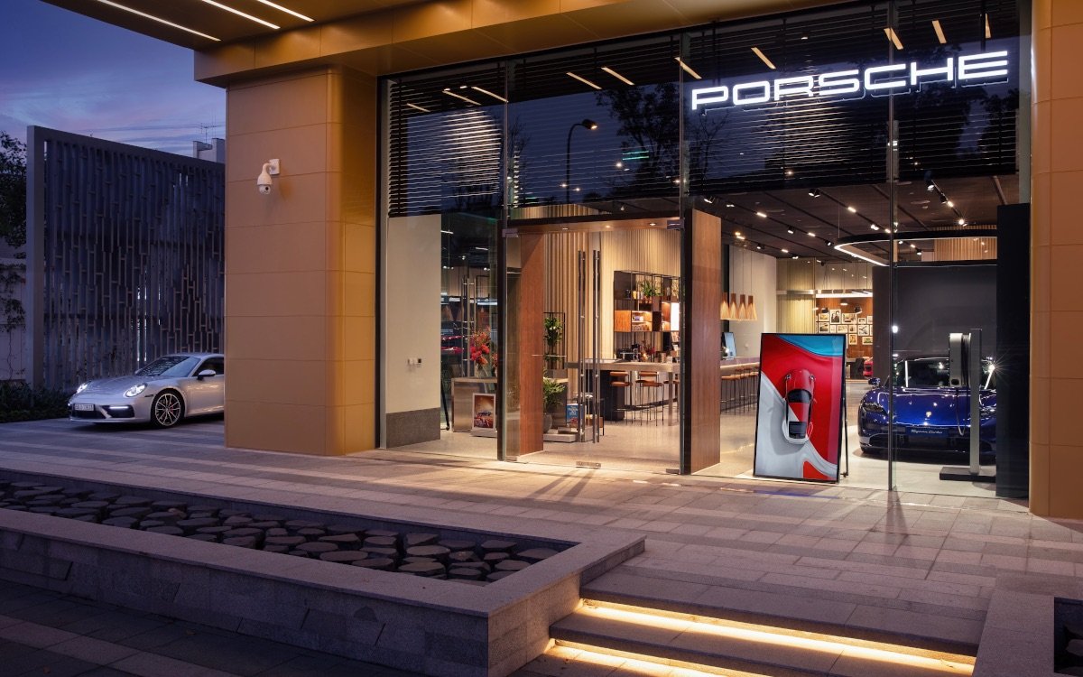 Porsche Studio in Hanoi / Vietnam (Foto: Porsche)
