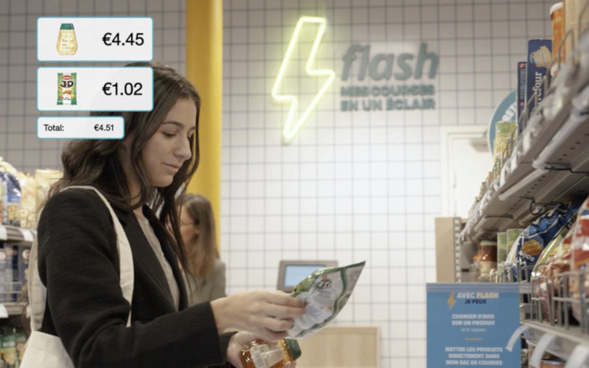 Das Shopkonzept Carrefour Flash wird durch die Technologie von Aifi ermöglicht. (Foto: Carrefour x AiFi)