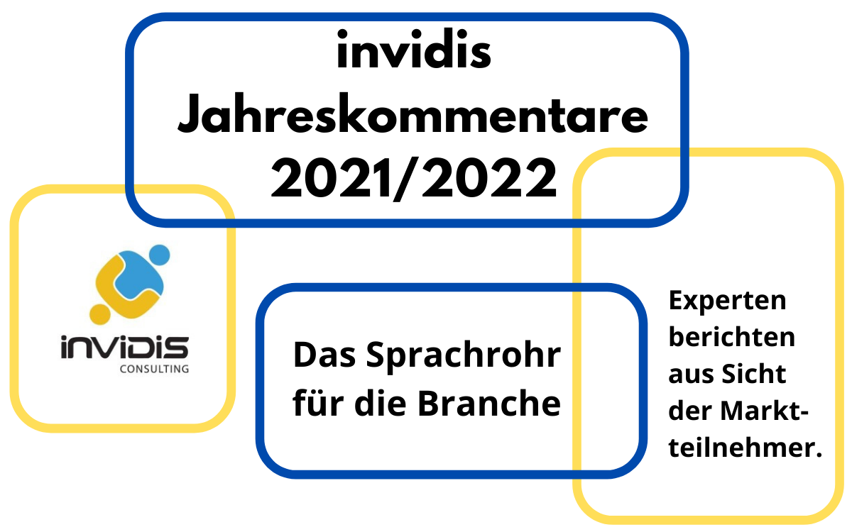Die invidis Jahreskommentare 2021/2022 bieten der Branche ein Sprachrohr. (Bild: invidis)