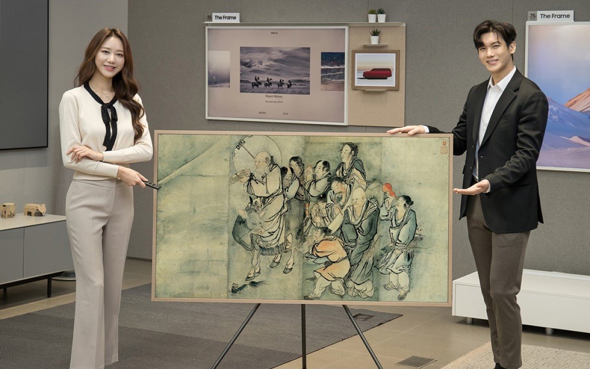 Samsung und das Leeum Museum of Art in Seoul zeigen antike koreanische Kunst auf The Frame (Foto: Samsung)