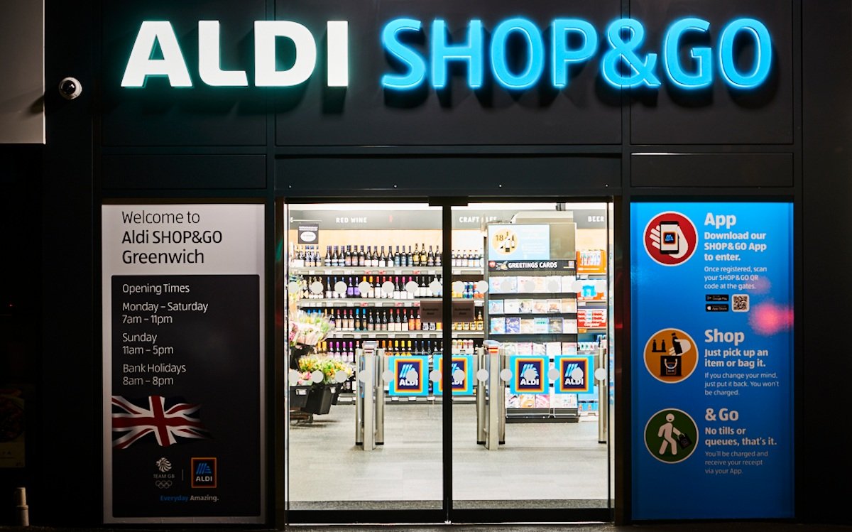 Aldi Shop&Go in London (Foto: Aldi)
