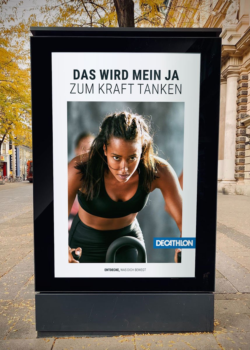 Decathlon "Entdecke was dich bewegt" Kampagne (Foto: Decathlon)