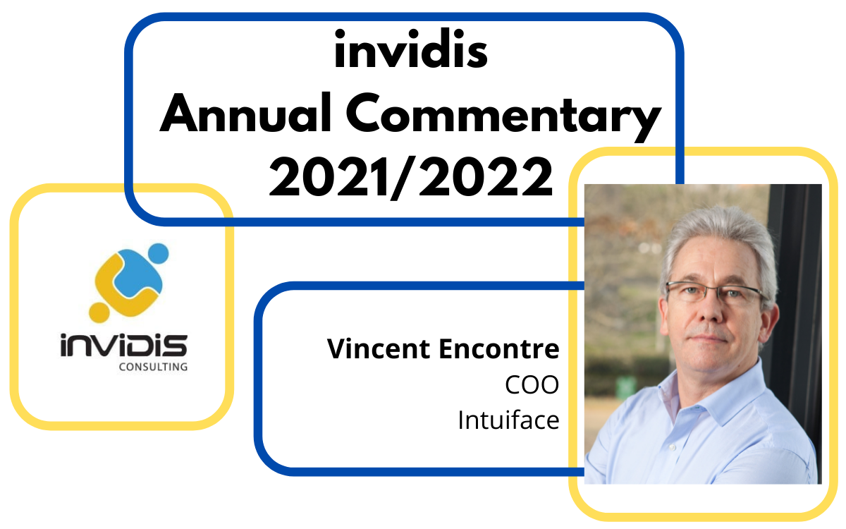 Vincent Encontre, CEO of Intuiface, in the invidis Annual Commentary 2021/2022 (Photo: Intuiface)