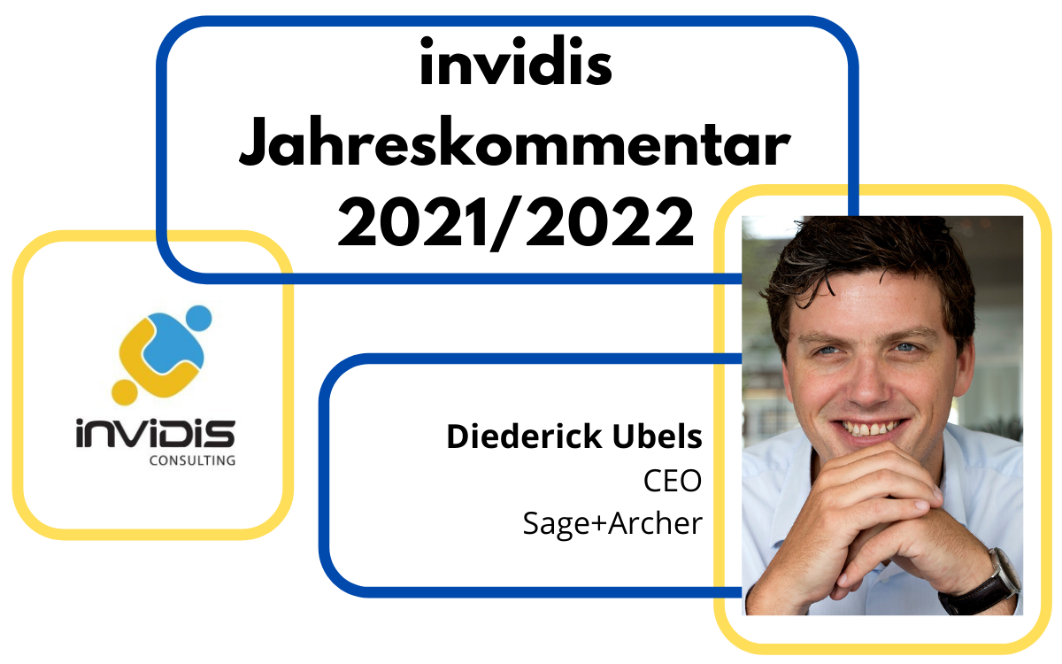 Diederick Ubels, CEO und Co-Founder von Sage+Archer, im invidis Jahreskommentar 2021/2022 (Foto: Sage+Archer)