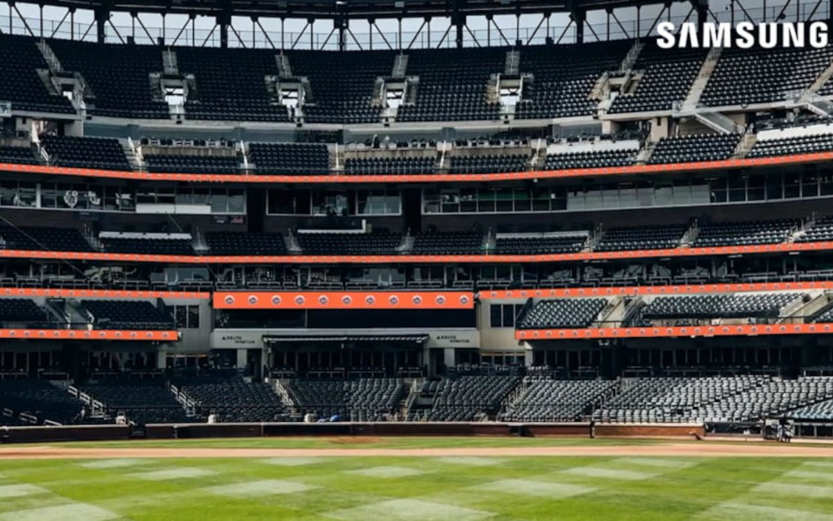 Samsung ist nun offizieller Partner der New York Mets. (Foto: Samsung Electronics America)