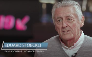 Eduard Stoeckli, Inhaber der Arena Cinemas in Zürich, im invidisXworld-Interview (Foto: Screenshot)