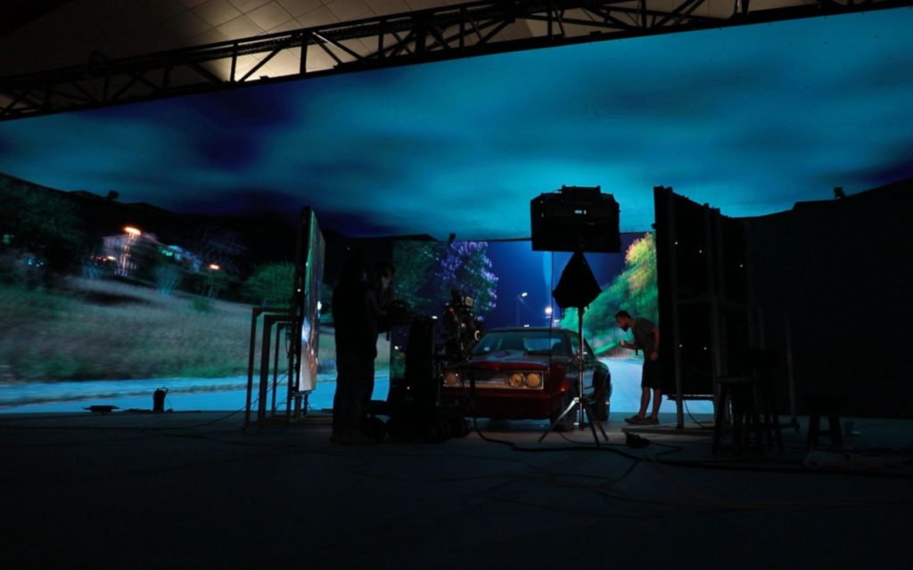 Filmproduktion mit virtuellem LED-Set in Istanbul (Foto: MGX Film)