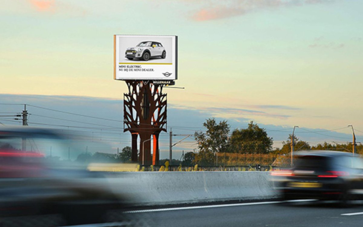 Die Powertower-LED-Screens befinden sich an niederländischen Autobahnen. (Foto: Wildstone Capital)