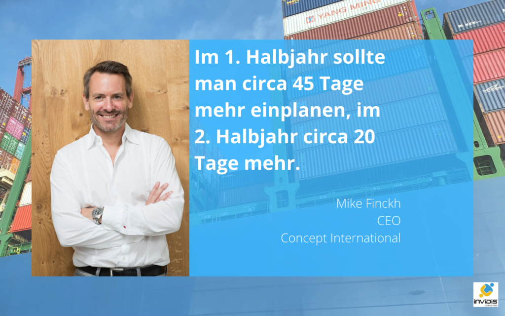 Mike Finckh, CEO von Concept International, zur Lieferkettensituation (Foto: Concept International)