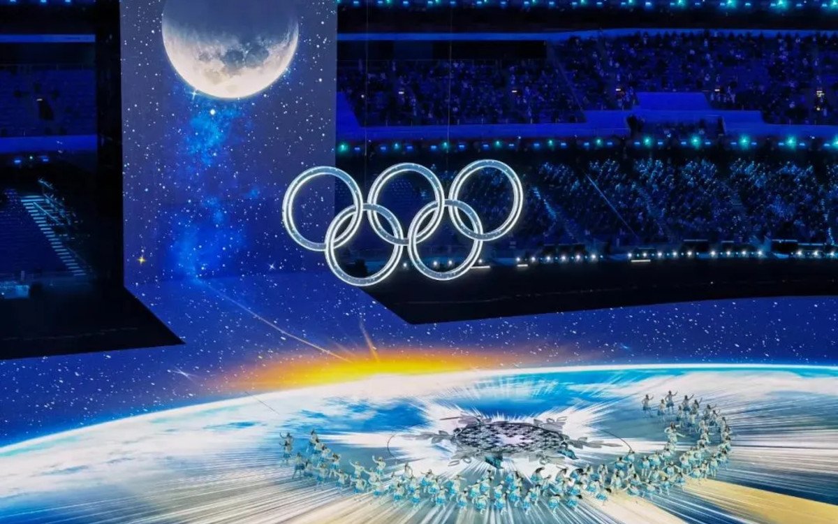 Eröffnungszeremonie für Olympia 2022 in Peking (Foto: Leyard)
