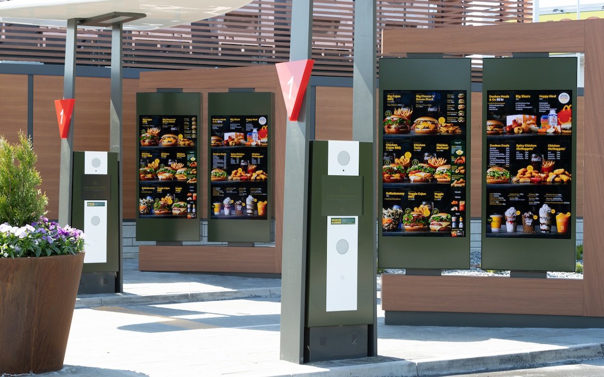 Auch McDonalds Schweden nutzt Visual Art Software (Foto: Visual Art)