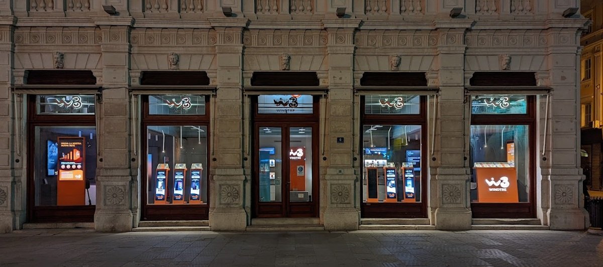 WindTre Store in Triest (Foto: invidis)