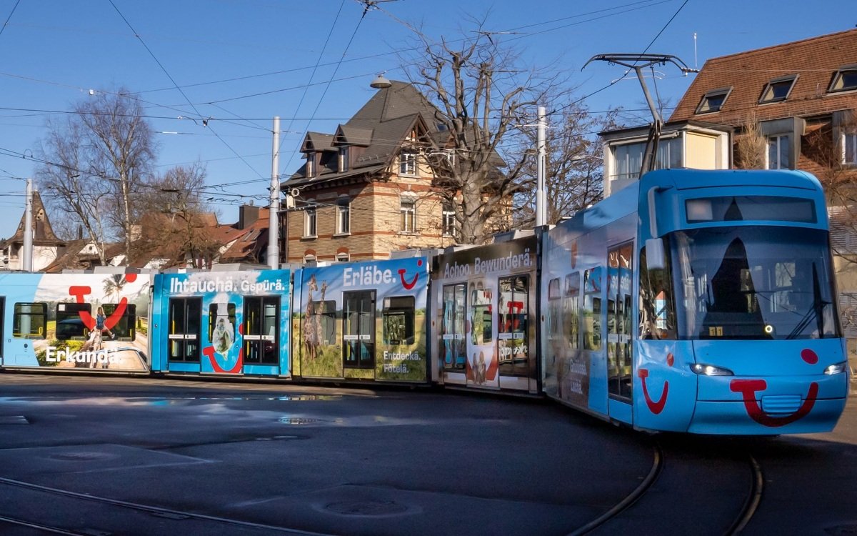 Tui Tram in Zürich (Foto: TUI)