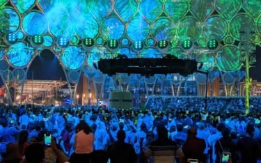 Auf der Al Wasl Plaza gab es zum Abschluss der Expo 2020 eine große Show. (Foto: invidis, Archivbild)