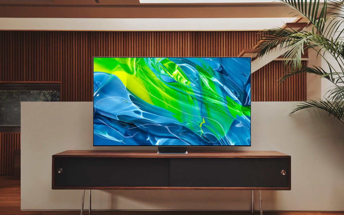 Im März 2022 stellte Samsung offiziell seinen OLED Lifestyle-TV S95B vor. (Foto: Samsung Electronics)