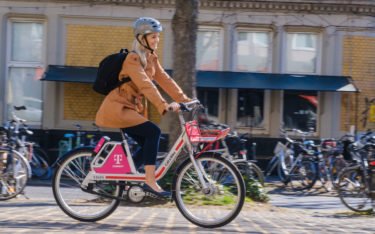 Bikesharing mit IoT - DB Call a Bike (Foto: Telekom)