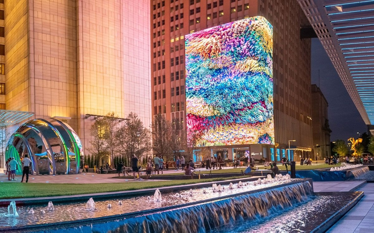 Public Art im AT&T Discovery District Dallas (Foto: AT&T)