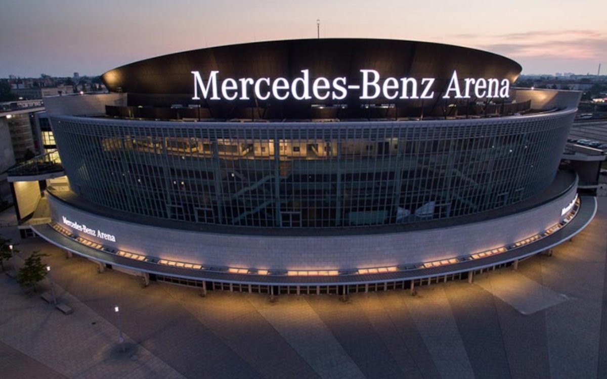 Mercedes Benz Arena Berlin - Westiform Projekt (Foto: Westiform)