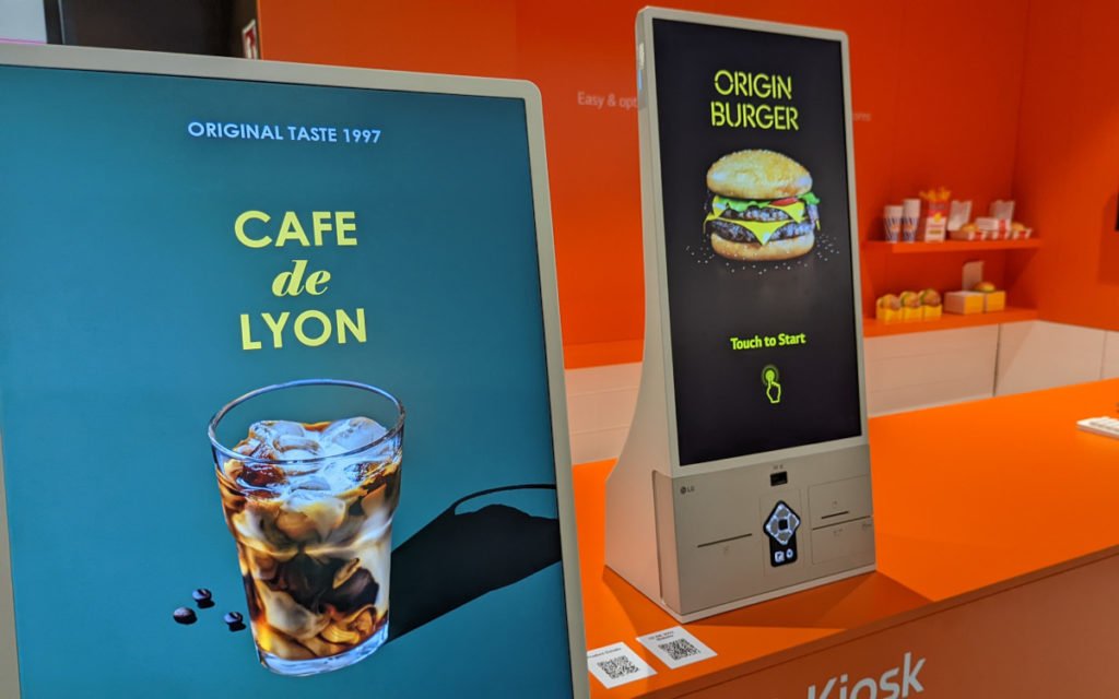 Der neue LG-Kiosk (Foto: invidis)