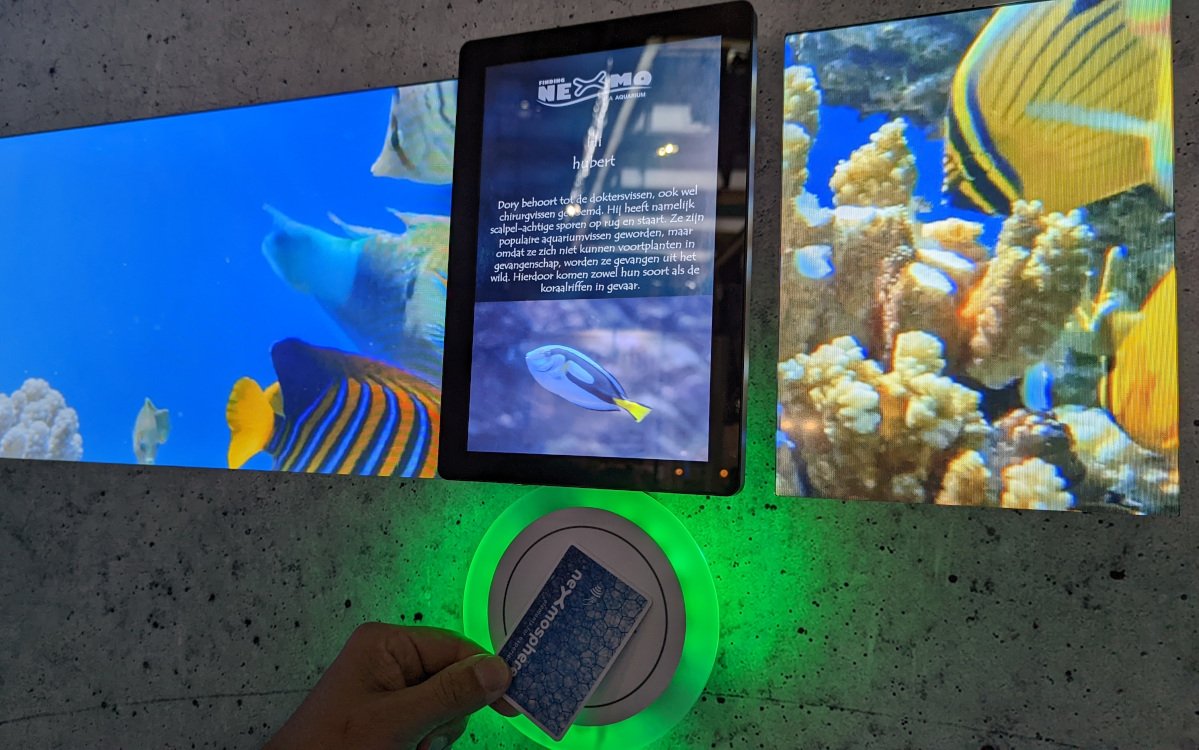 Mit "Finding Nexmo" stellte Nexmosphere eine clevere Sensorenlösung für Aquarien vor. (Foto: invidis)