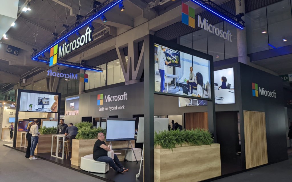 Microsoft-Stand (Foto: invidis)