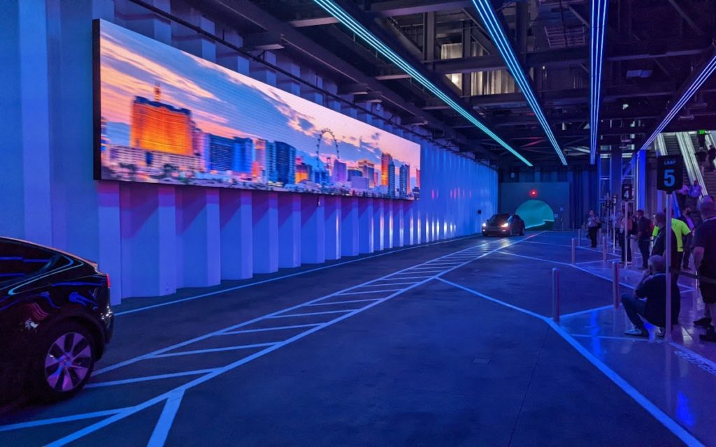 Vegas Loop - der Tesla Tunnel in Las Vegas (Foto: invidis)