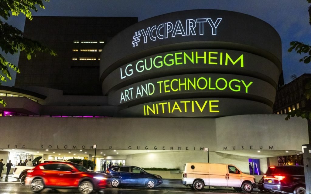 LG sponsort Guggenheim YCC (Foto: LG)