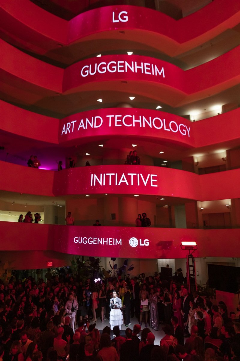 LG sponsort Guggenheim YCC (Foto: LG)