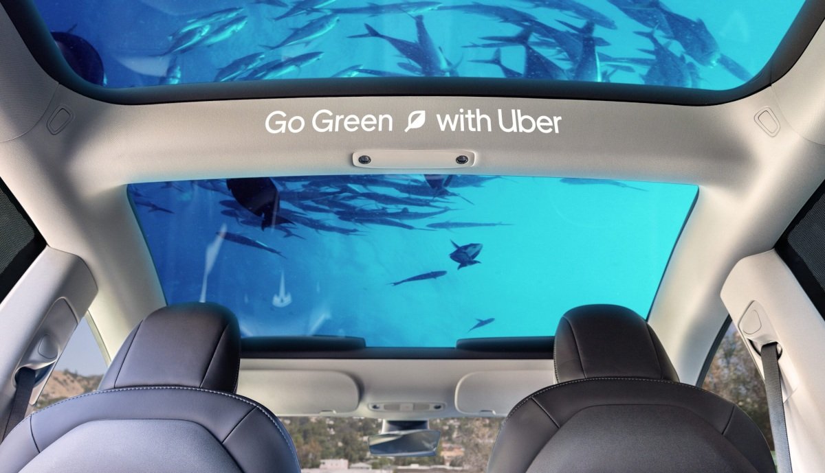 Uber Earth Day Kampagne (Foto: Uber)