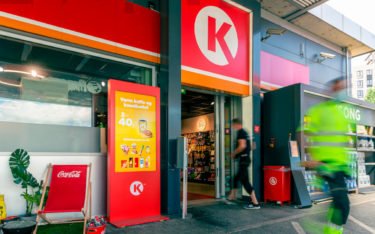 Circle K mit Digital Signage (Foto: Visual Art)