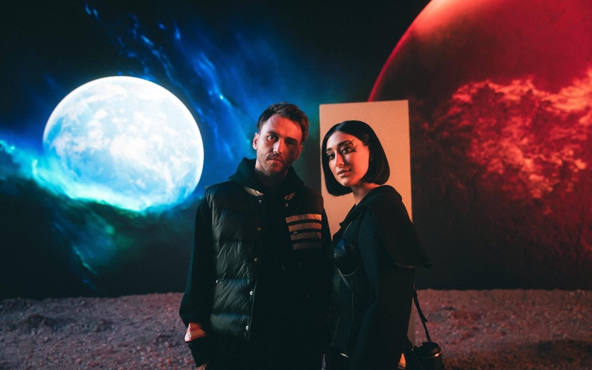 Das Video "Mond" von Clueso und Elif wurde im MR-Studio gedreht. (Foto: Nico Knoll/LEDcave)